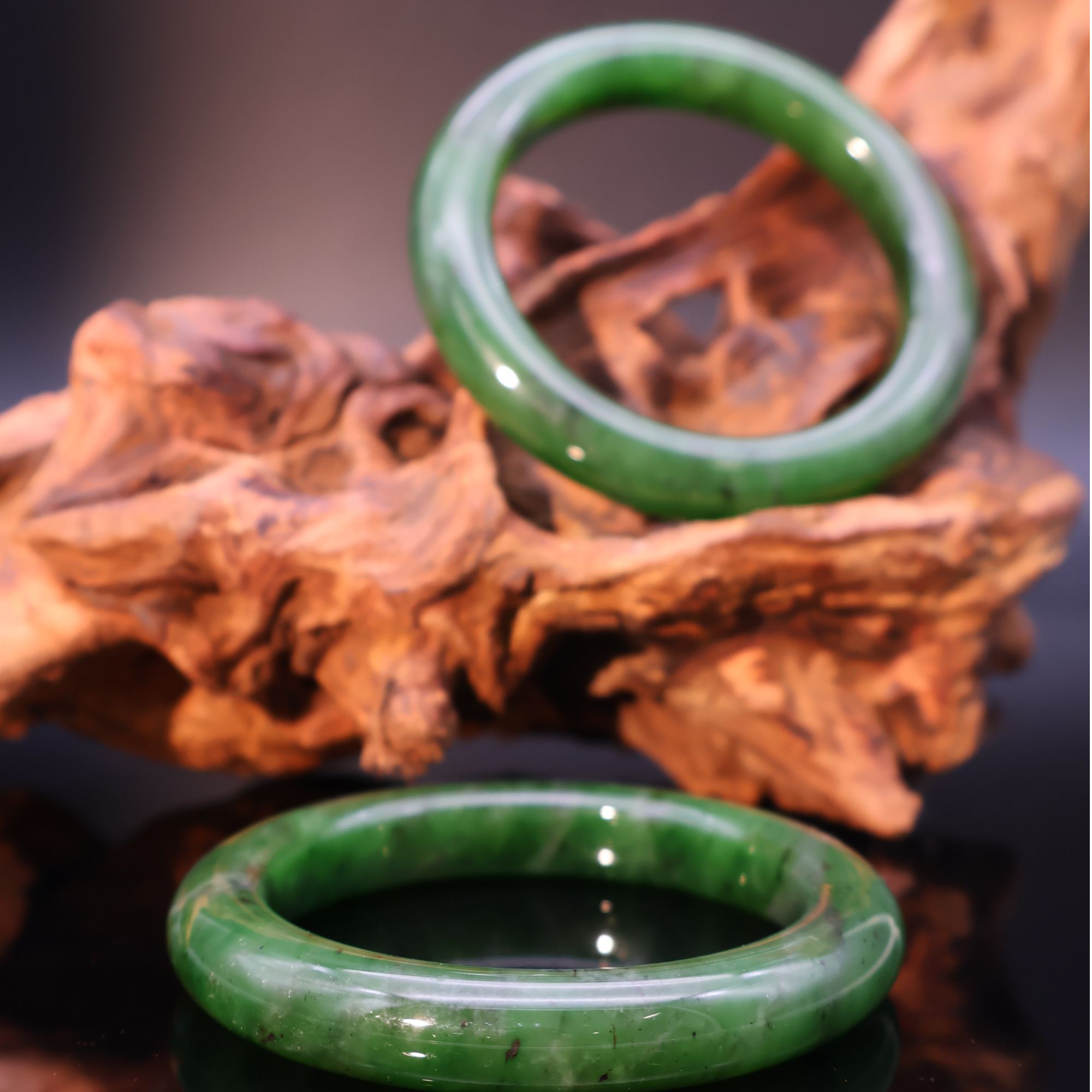 云栖青瑶丨和田玉*手镯