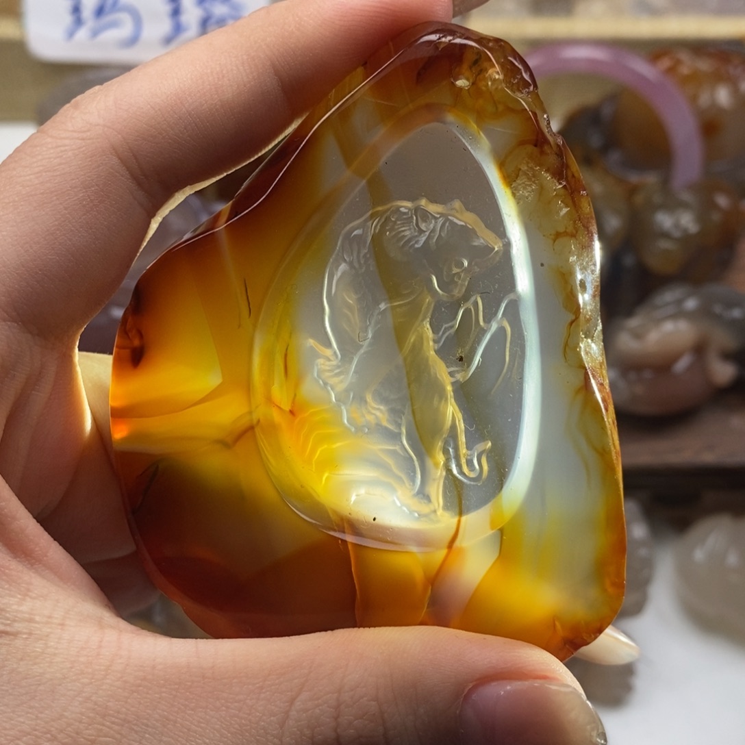 玛瑙/玉髓未镶嵌颈饰