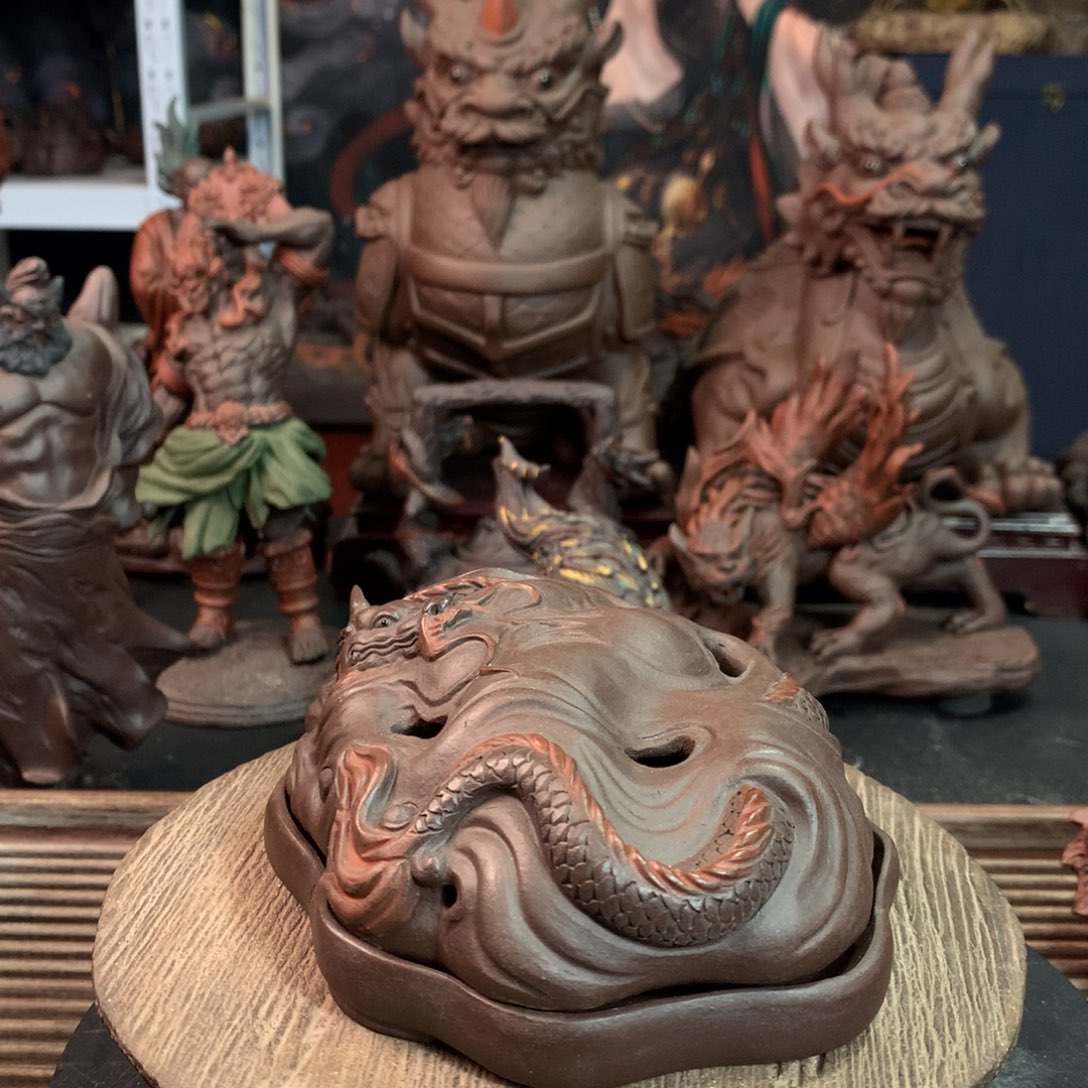 【闪购商品】紫砂紫砂工艺美术大师作品太*海