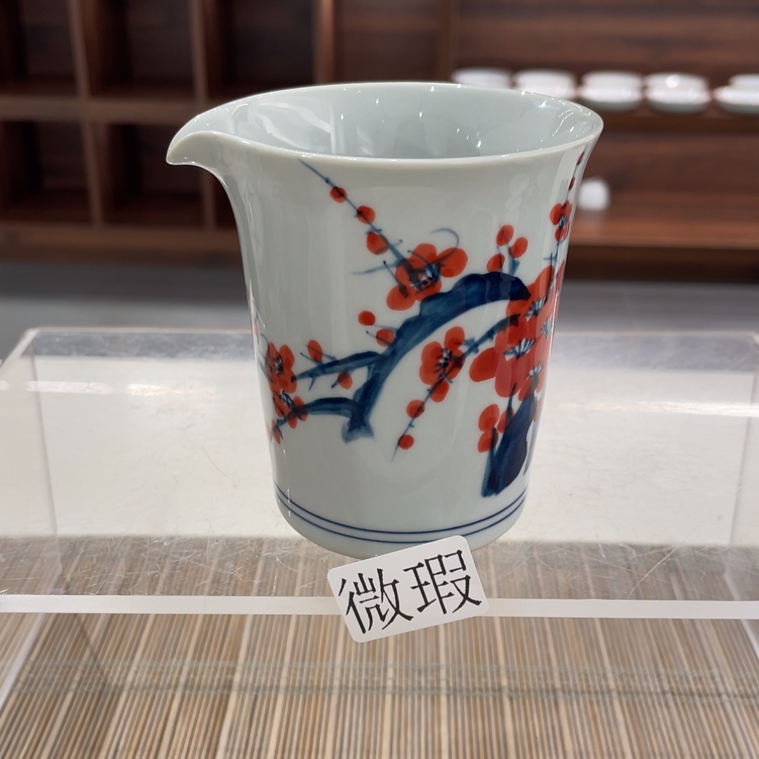 微瑕纯手绘釉下彩