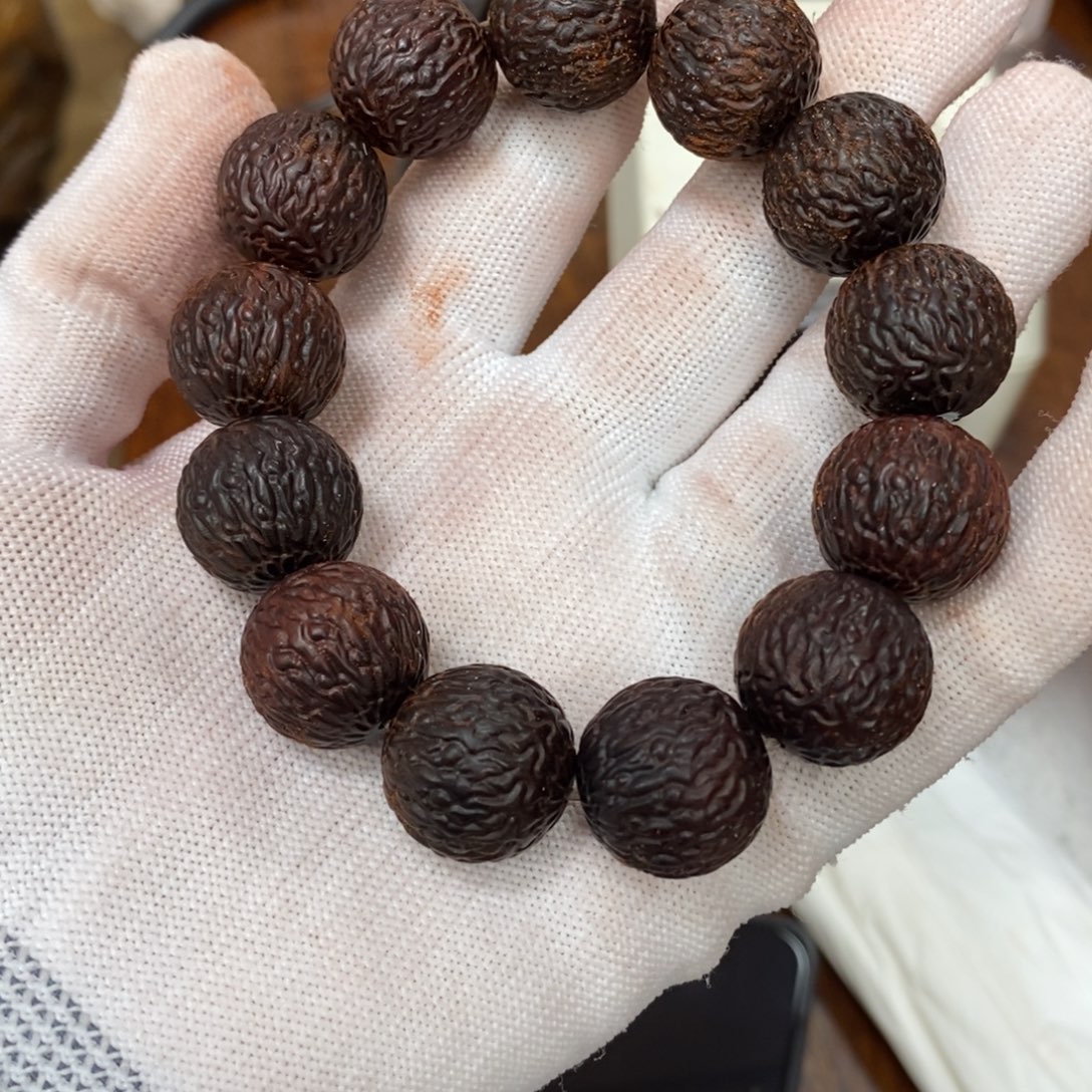 小叶紫檀手串/手链1.8荔枝纹