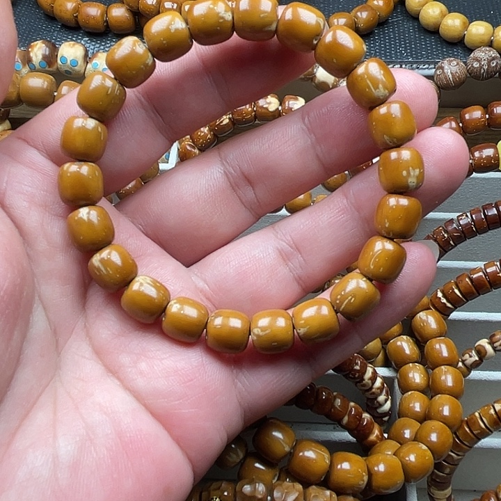 等***待手串紫金鼠紫金鼠半实心老型手串