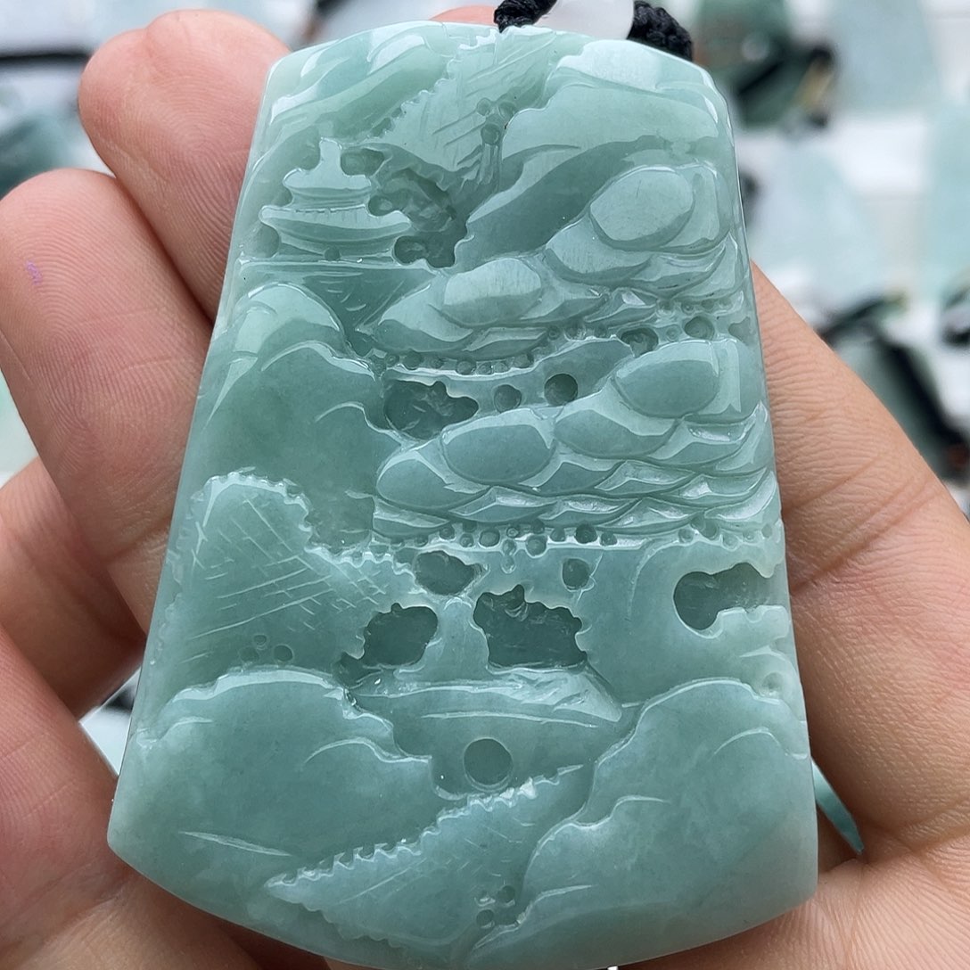 颈饰未镶嵌翡翠【**】翡翠