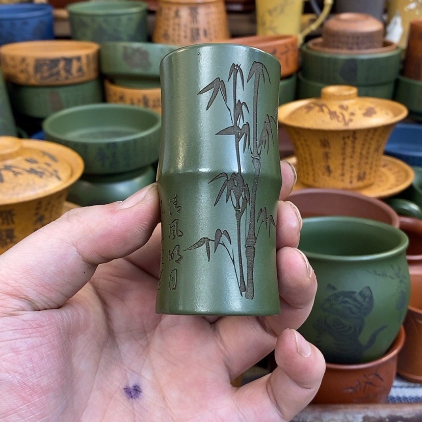 【闪购商品】紫砂杯子宜兴全手工紫砂杯