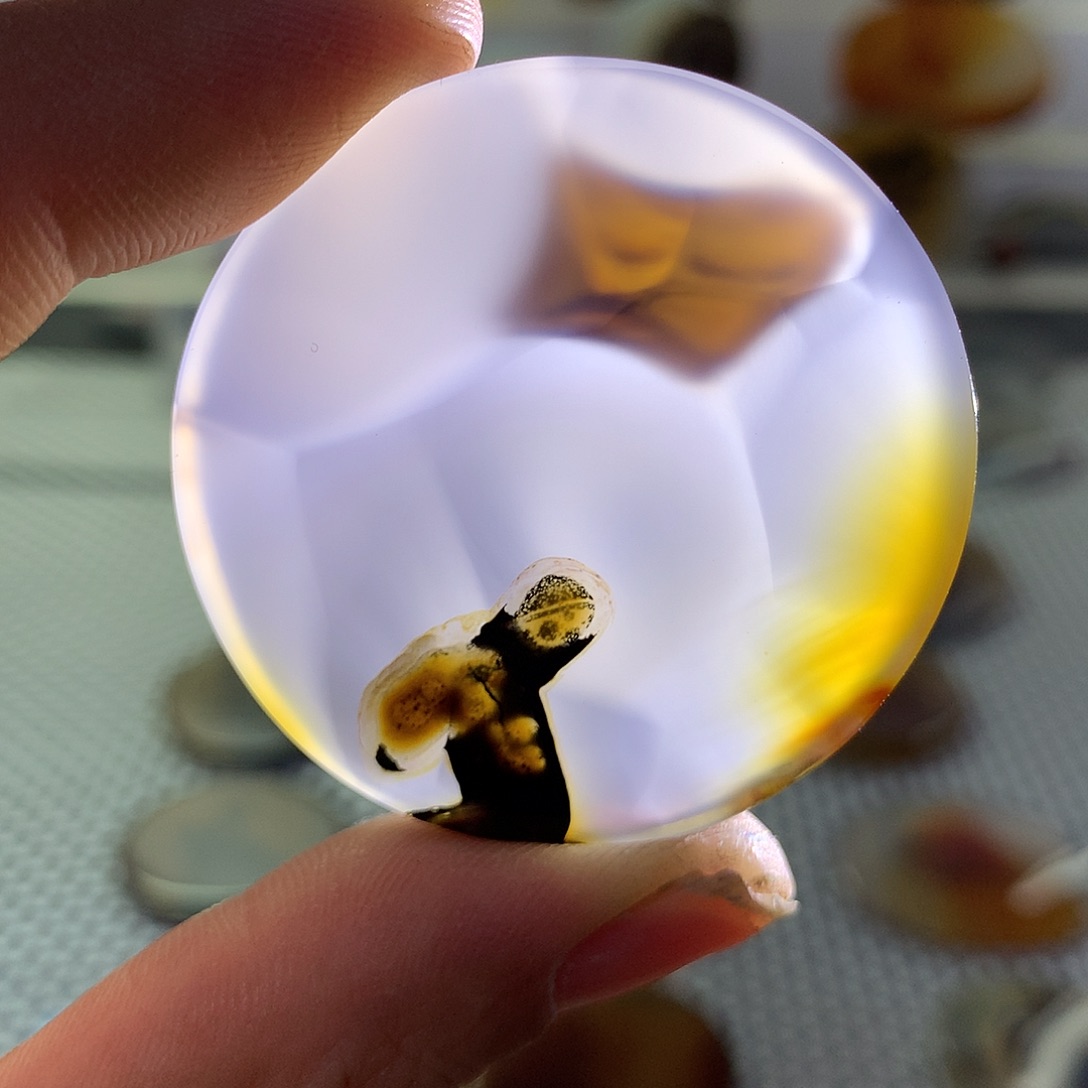 玛瑙/玉髓吊坠(不含链)未镶嵌