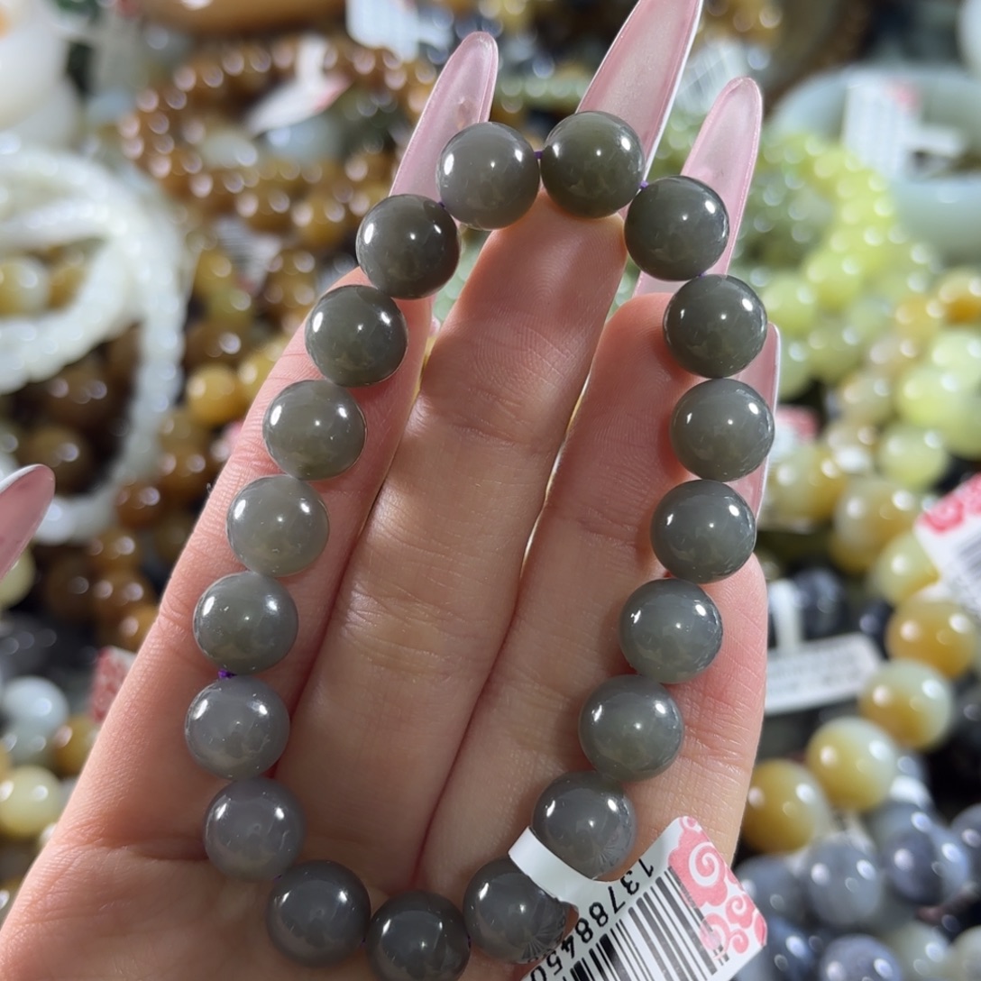 和田玉未镶嵌手链276