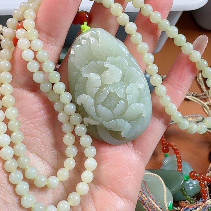 和田玉把件未镶嵌