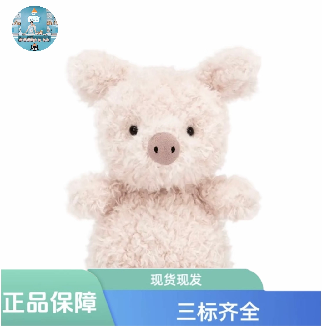 卷毛小猪可爱柔软毛绒安抚玩具公仔礼物