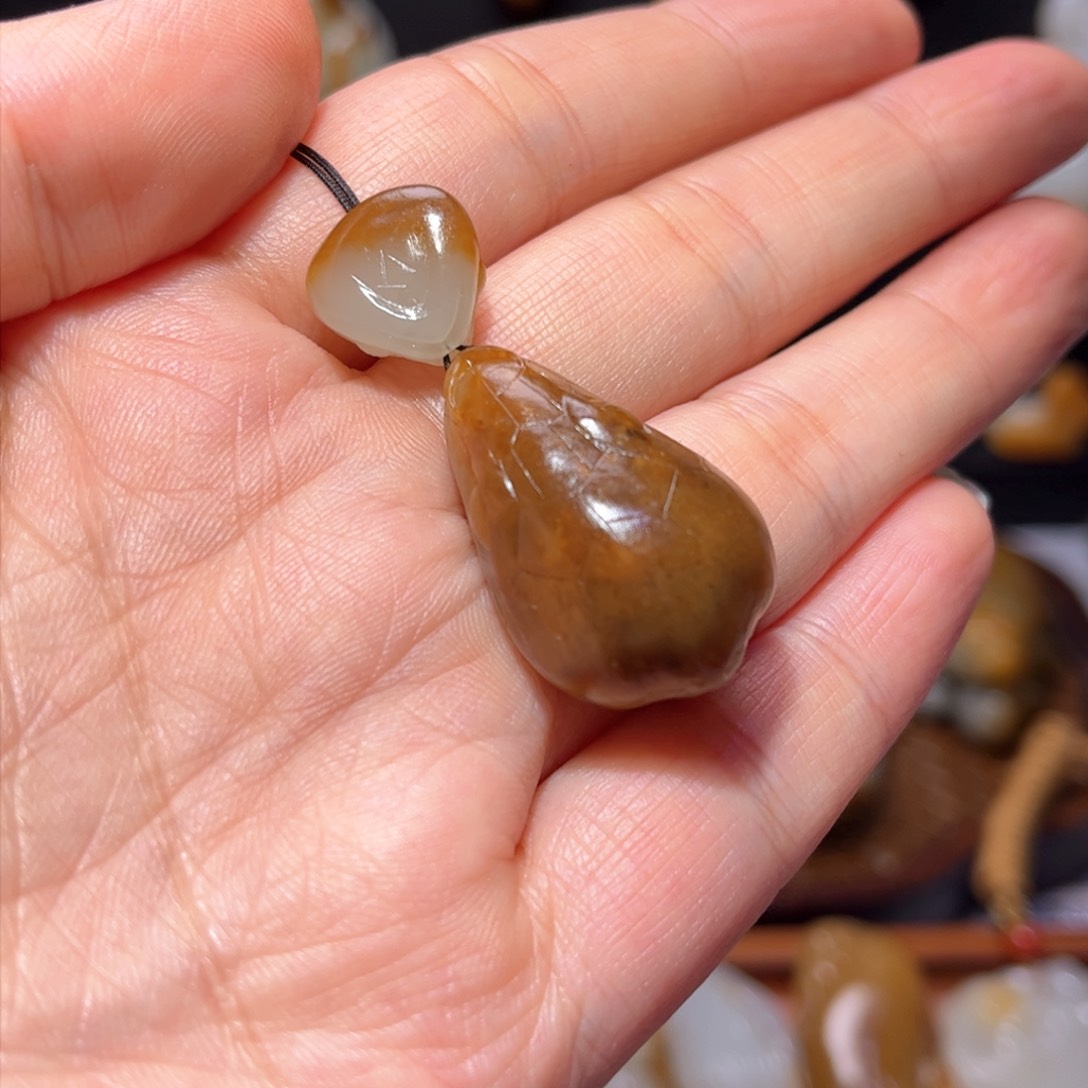 和田玉挂件未镶嵌