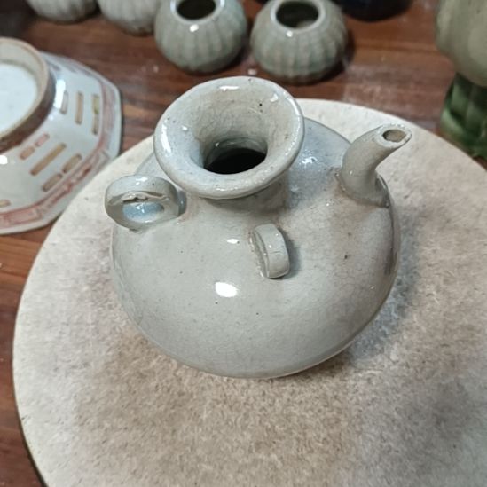 摆件陶青花陶瓷摆件青花陶瓷摆件青花陶瓷