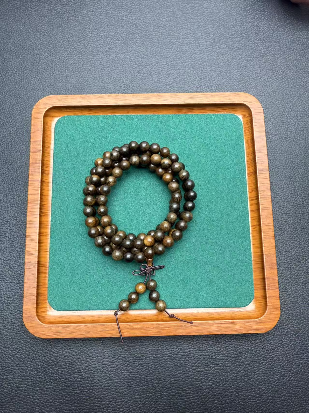 增香沉香木【大城恬禧优品文玩文创手串】（多样性发其一）A8