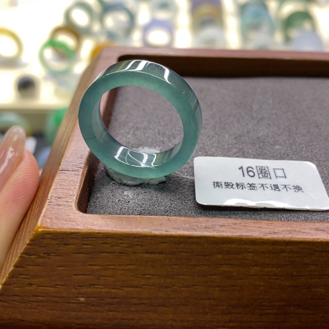 翡翠戒指未镶嵌戒指