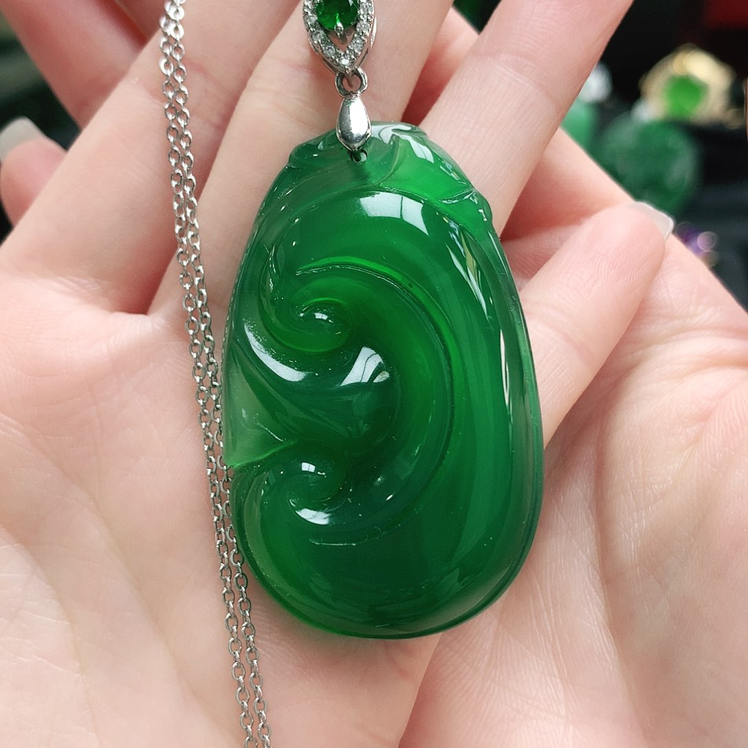 玛瑙/玉髓吊坠未镶嵌