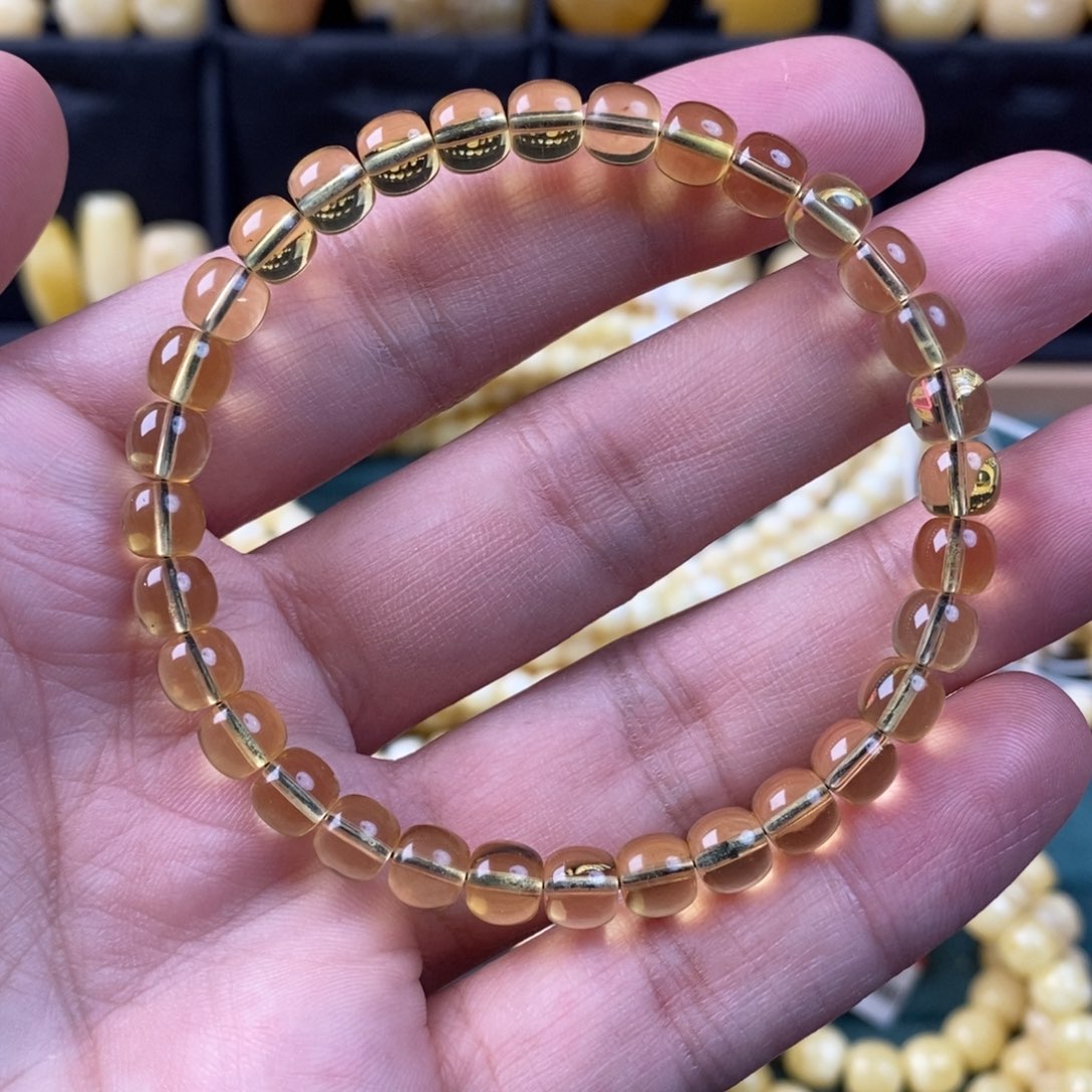 琥珀珠宝奇石未镶嵌6.5m