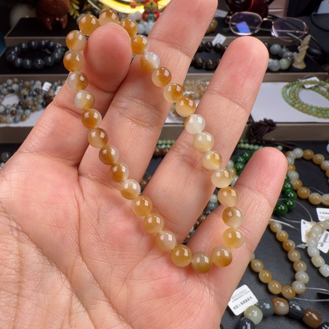 和田玉手链未镶嵌