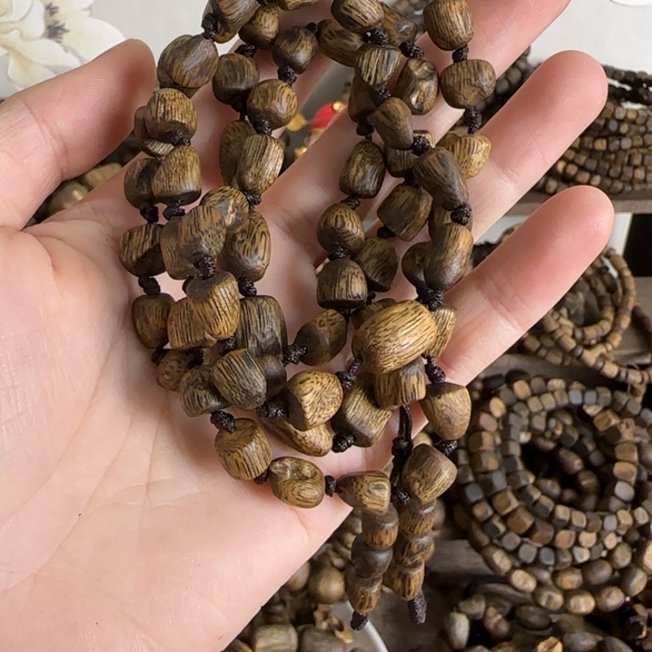 珠串奇楠沉香虫漏树丁长串17.7克