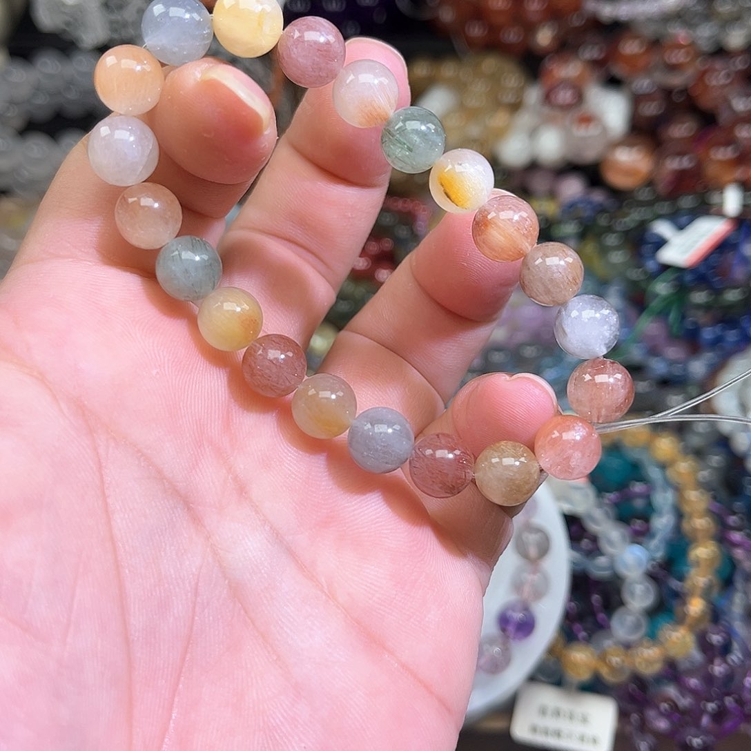 水晶手串未镶嵌天然水晶未镶嵌