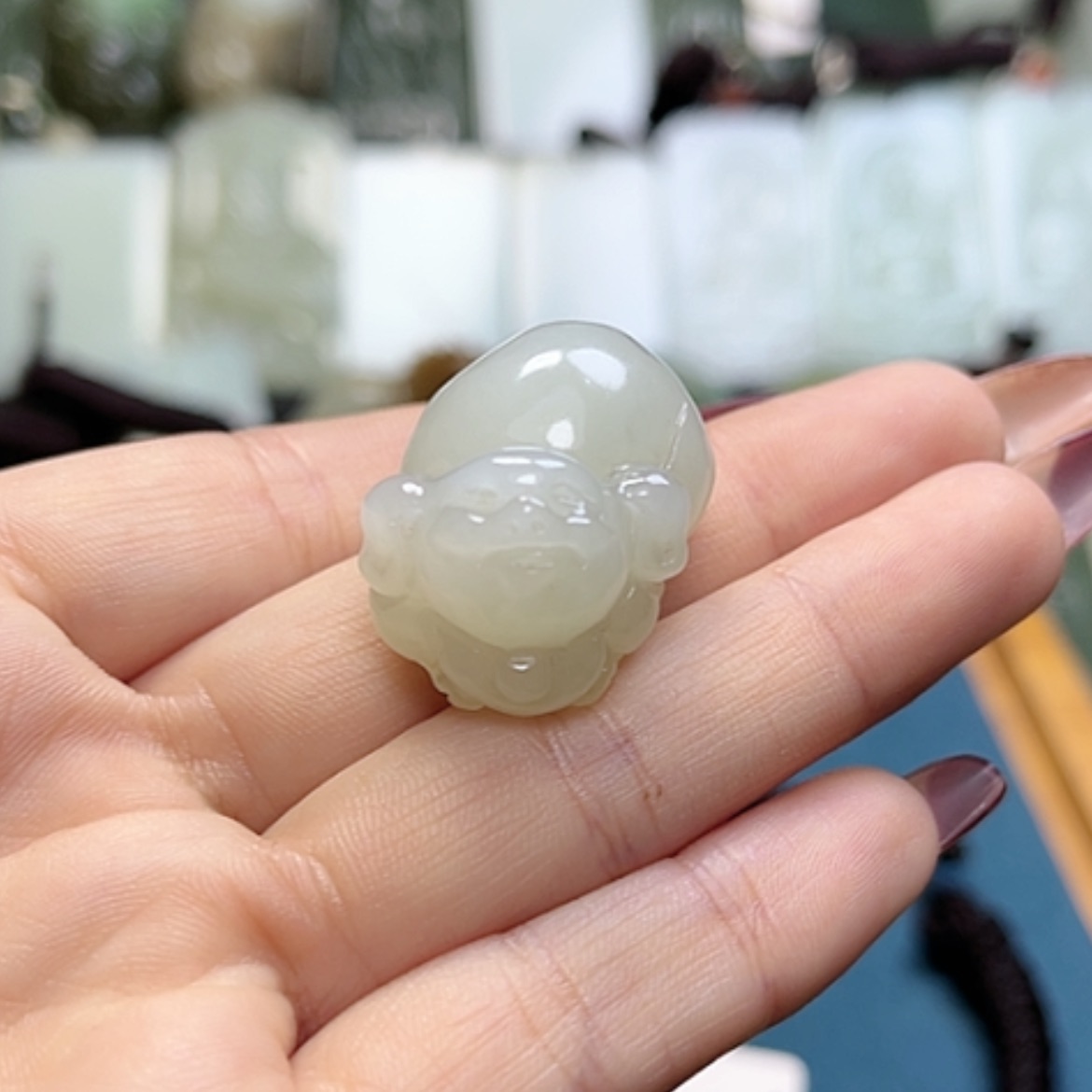 【闪购商品】和田玉（糖玉）未镶嵌颈饰起*