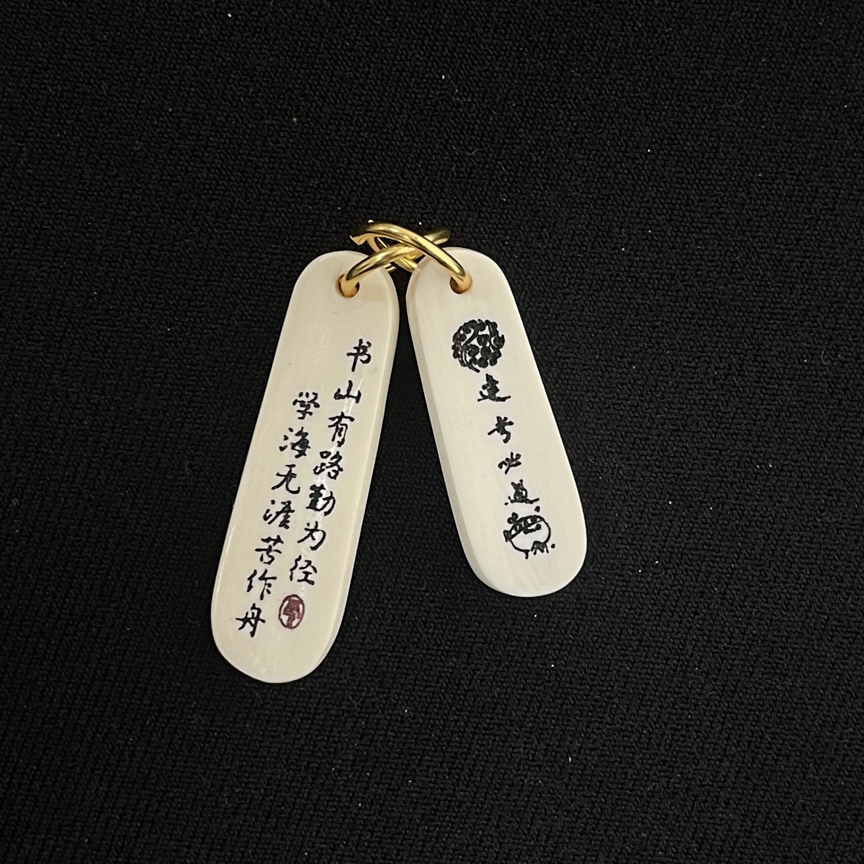 D110156 书签.逢考必过 只做天然猛犸牙