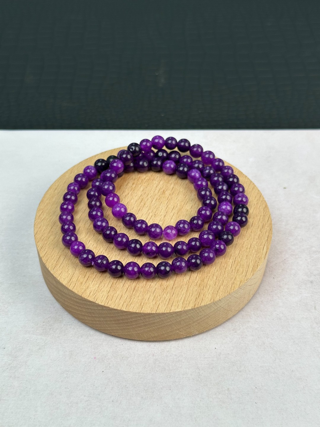 A27深紫色6m手串女款