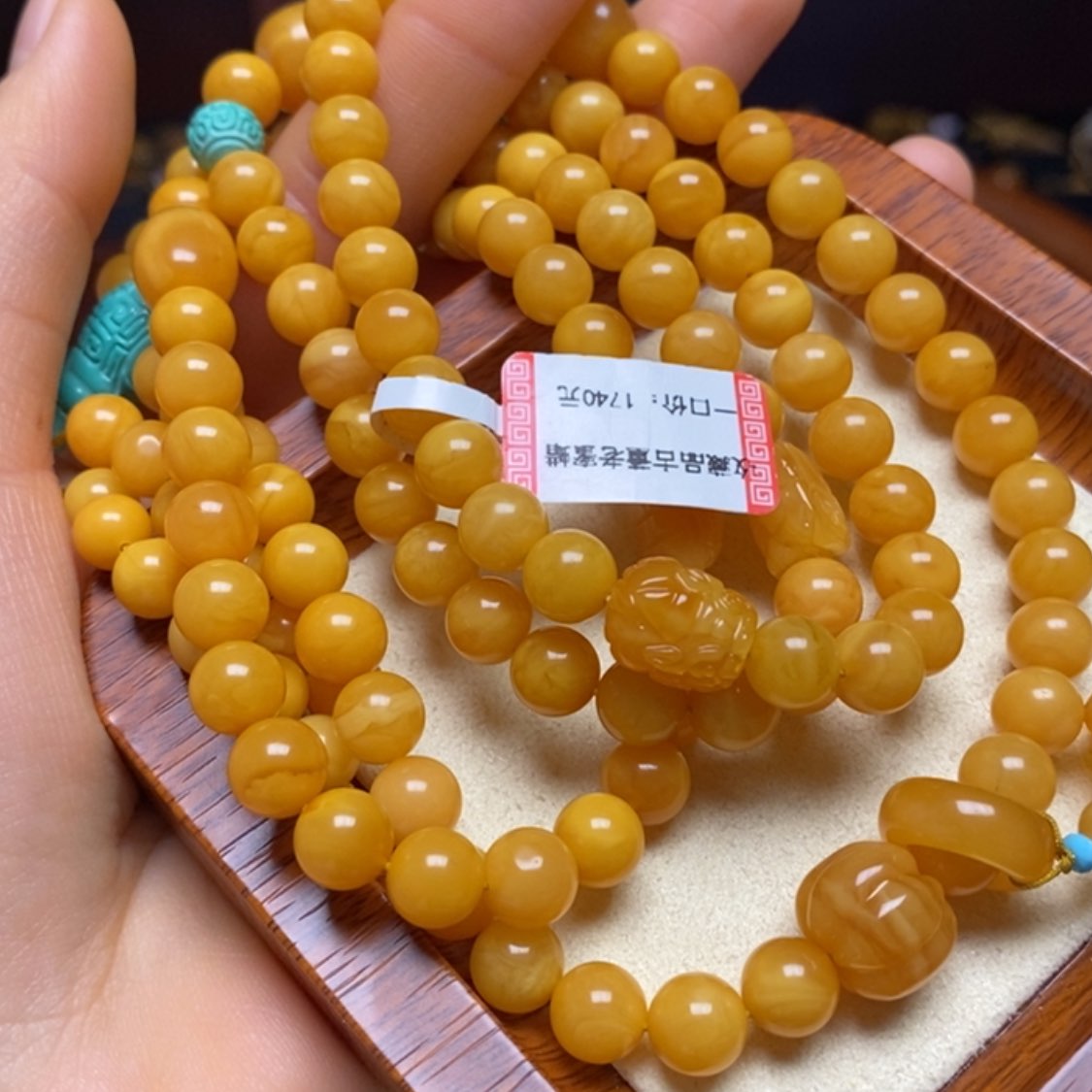 【闪购商品】蜜蜡手链未镶嵌手串