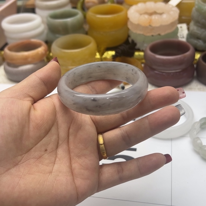 石英岩玉合金手镯