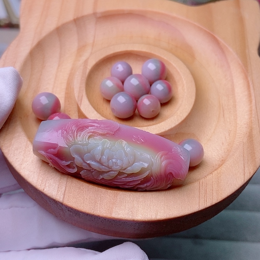 【闪购商品】未镶嵌玛瑙/玉髓珠宝半成品嘟***铛盐源定制