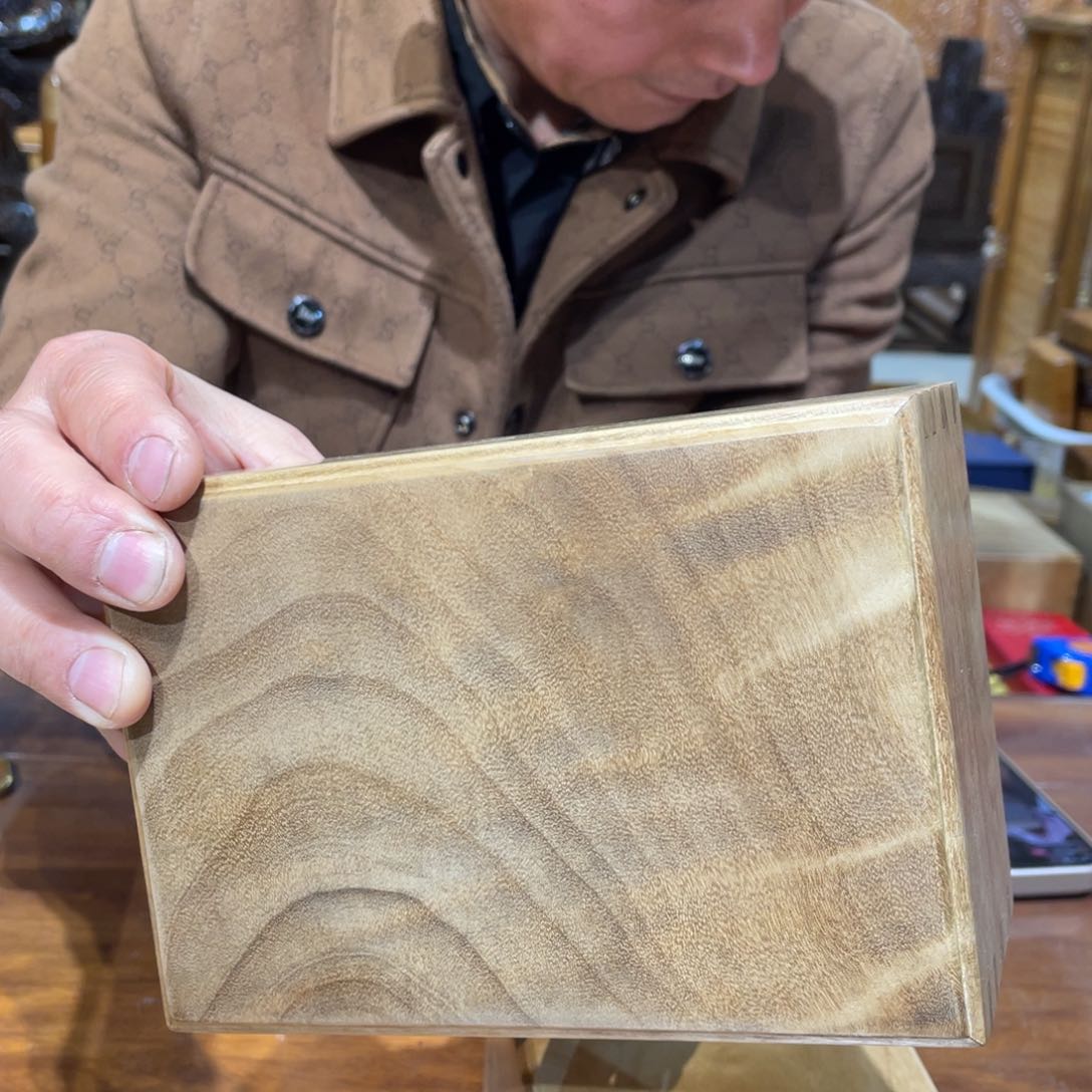 金丝楠小*风金丝楠首饰盒49