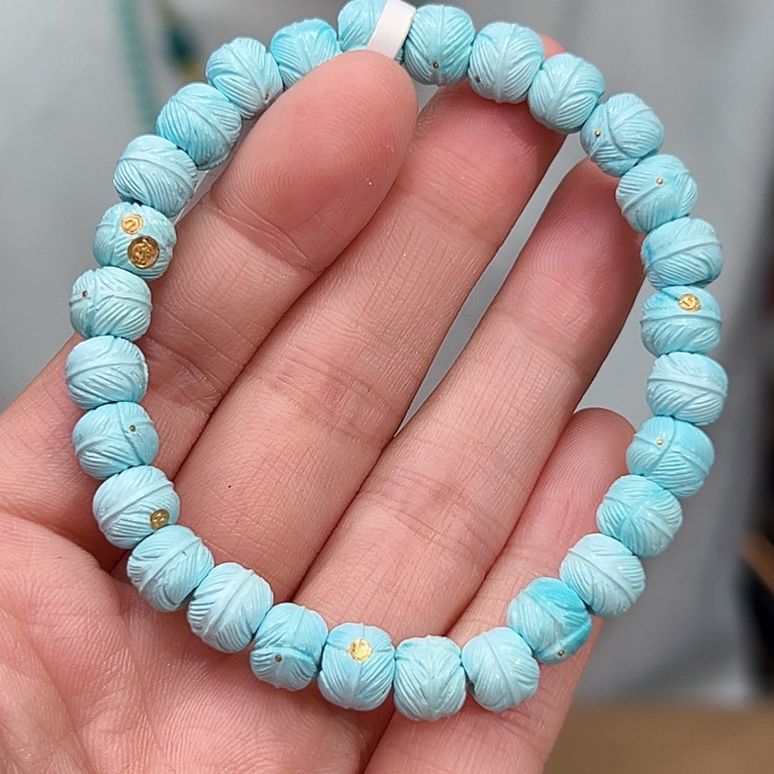 绿松石珠宝奇石未镶嵌