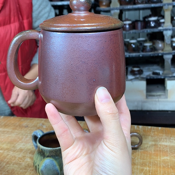 紫砂茶壶纯自然柴烧