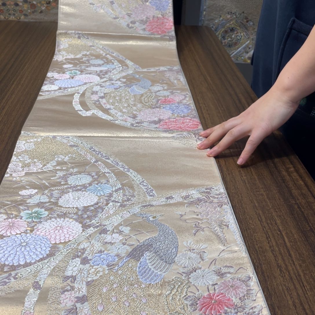 织绣唐锦西阵织带子桌旗茶旗