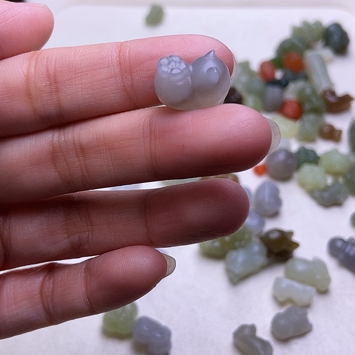 大***鱼和田玉未镶嵌手链