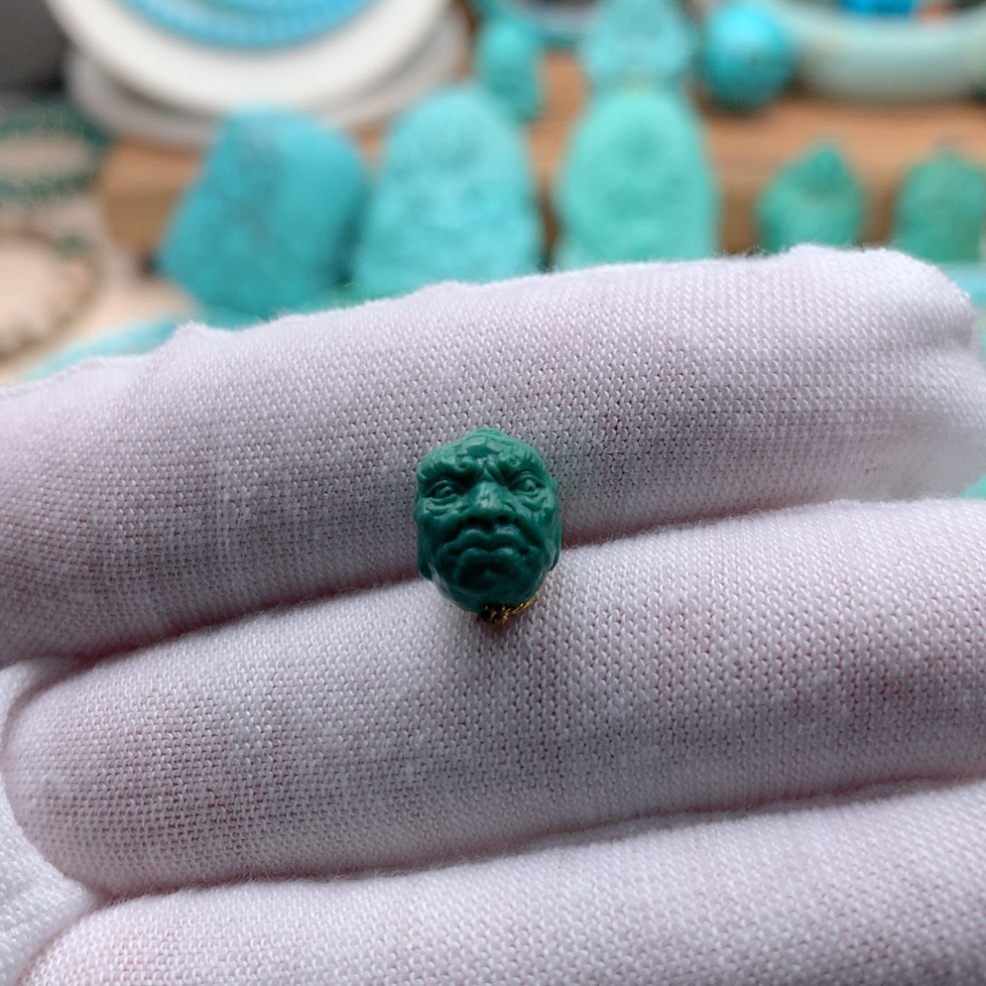 绿松石珠宝奇石未镶嵌