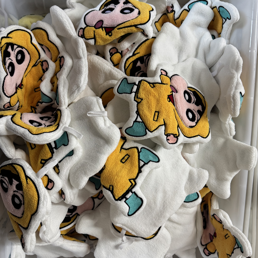 【编码 1-200】直播间选花型可爱擦手巾柔软吸水