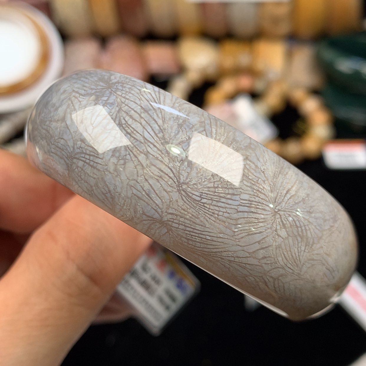 【闪购商品】硅化珊瑚（珊瑚玉）手镯未镶嵌52.9