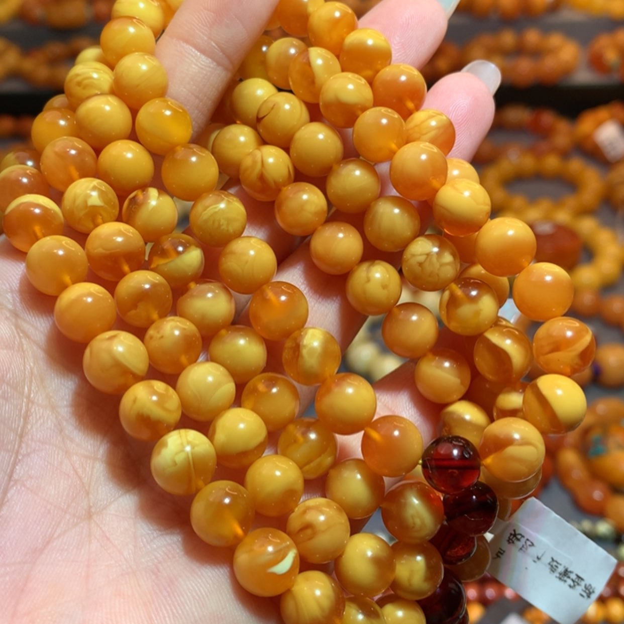 【闪购商品】未镶嵌蜜蜡手链蜜蜡手链