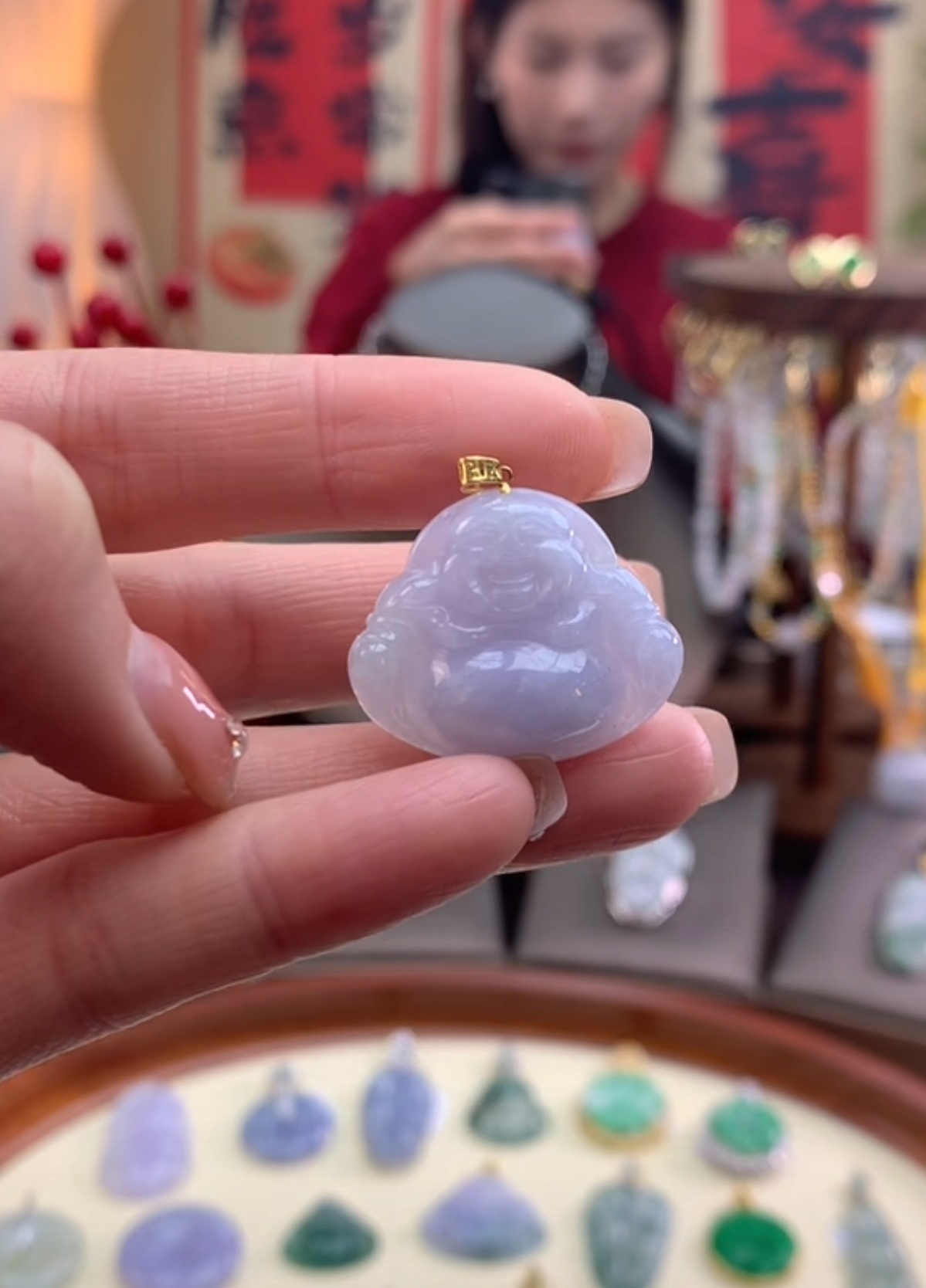 天然缅甸A货吊坠