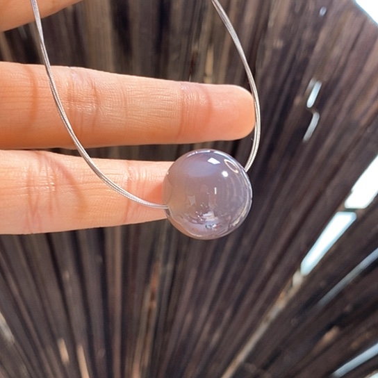 玛瑙/玉髓未镶嵌颈饰