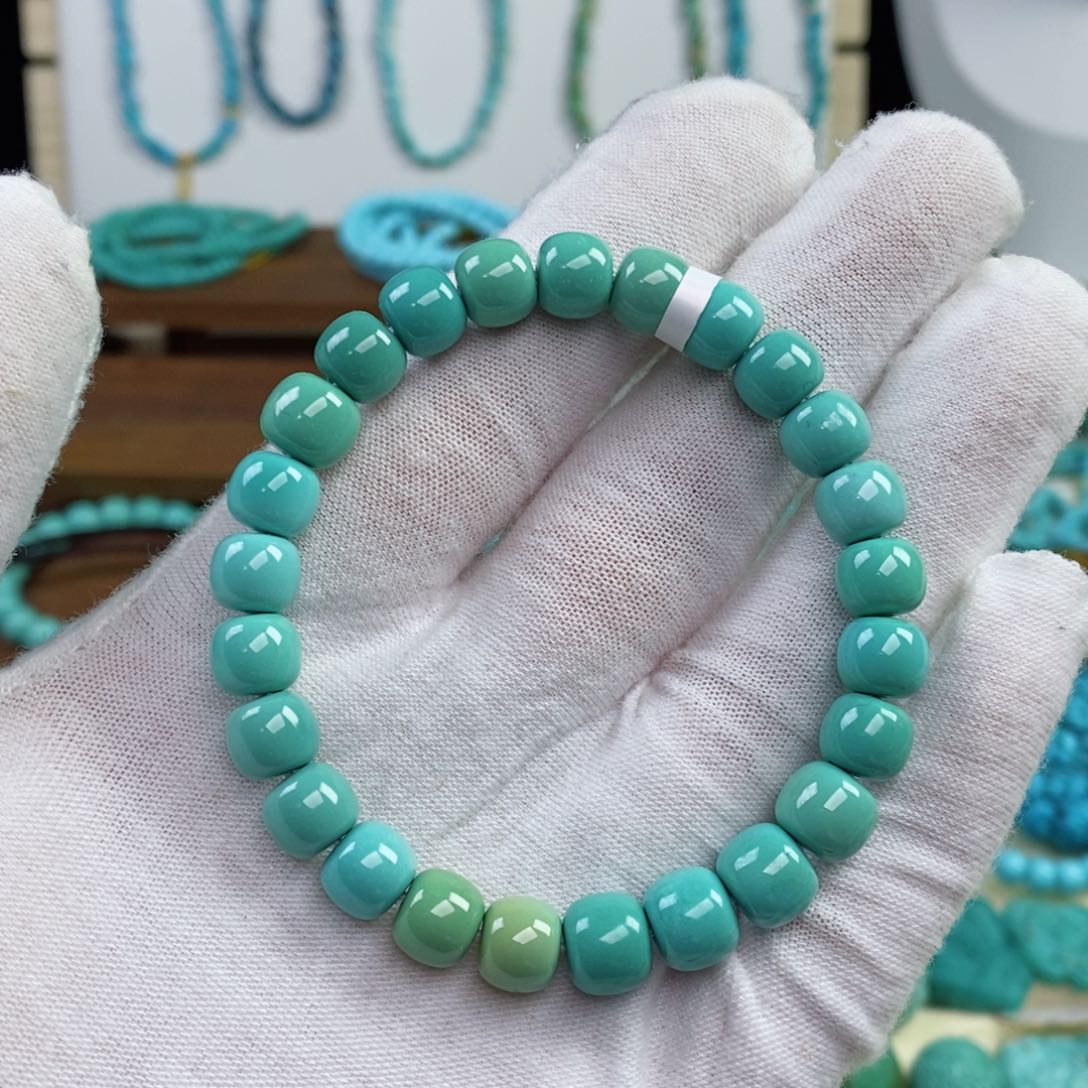 未镶嵌绿松石手串