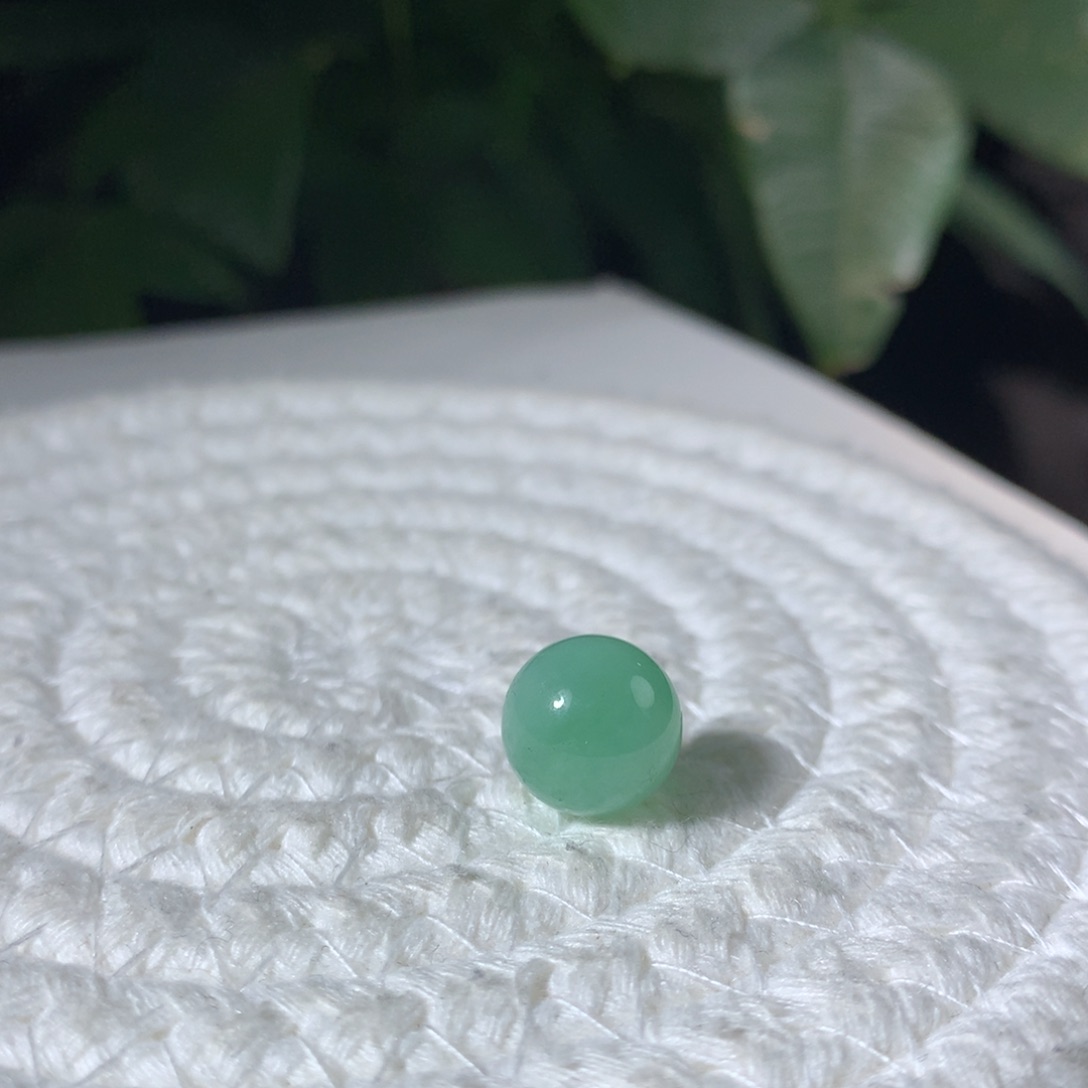 翡翠未镶嵌手链甜绿卡10.29