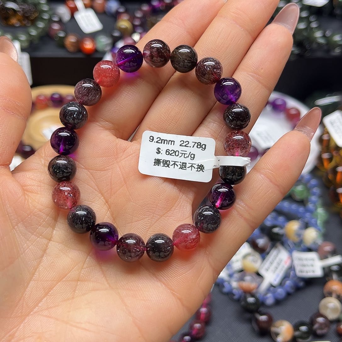 水晶手链未镶嵌手链