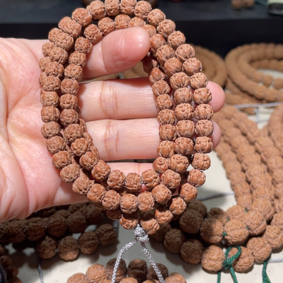 有***I手串金刚菩提佛手108尺寸6.8