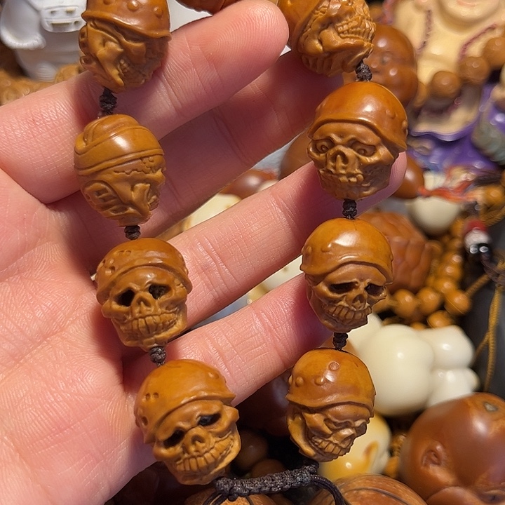 手串/手链橄榄核骷髅军团