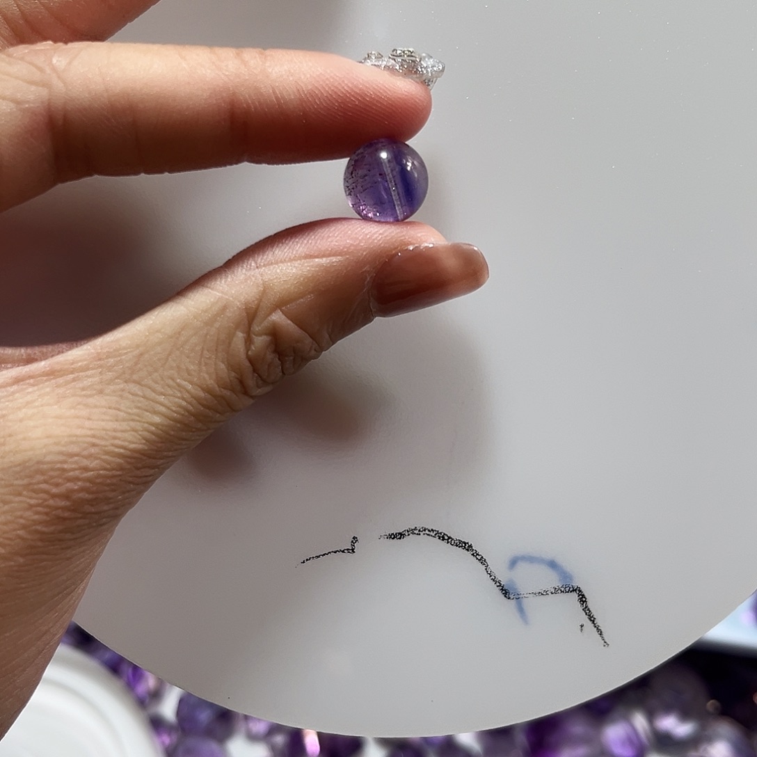 水晶耳饰未镶嵌?****?11打孔