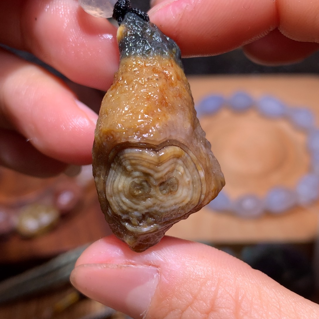 未镶嵌玛瑙/玉髓珠宝半成品