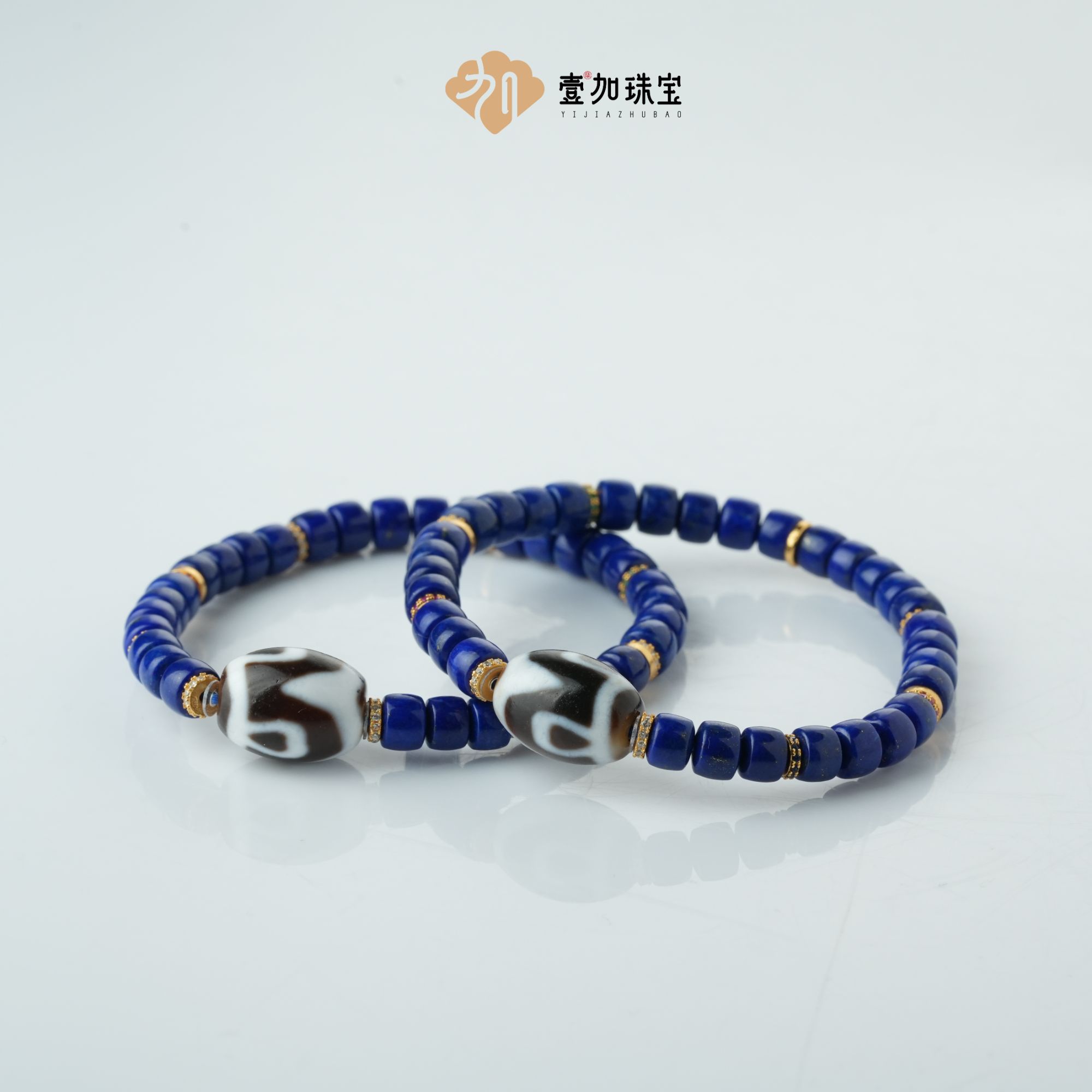 壹加师姐|手工设计莲花三y玛瑙手串多样性发一7198D