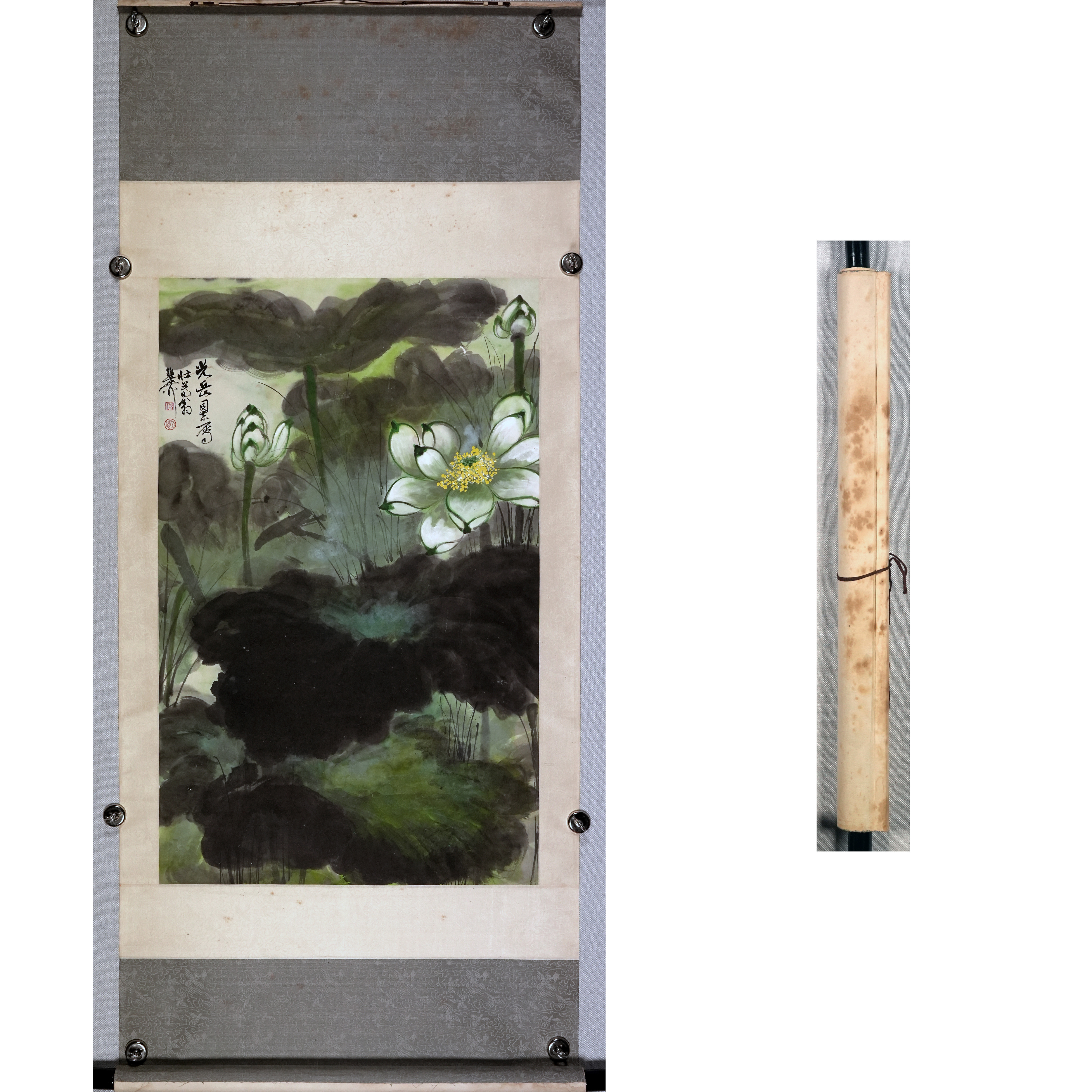 3-3104 荷花  94cm×58cm 约4.9平尺