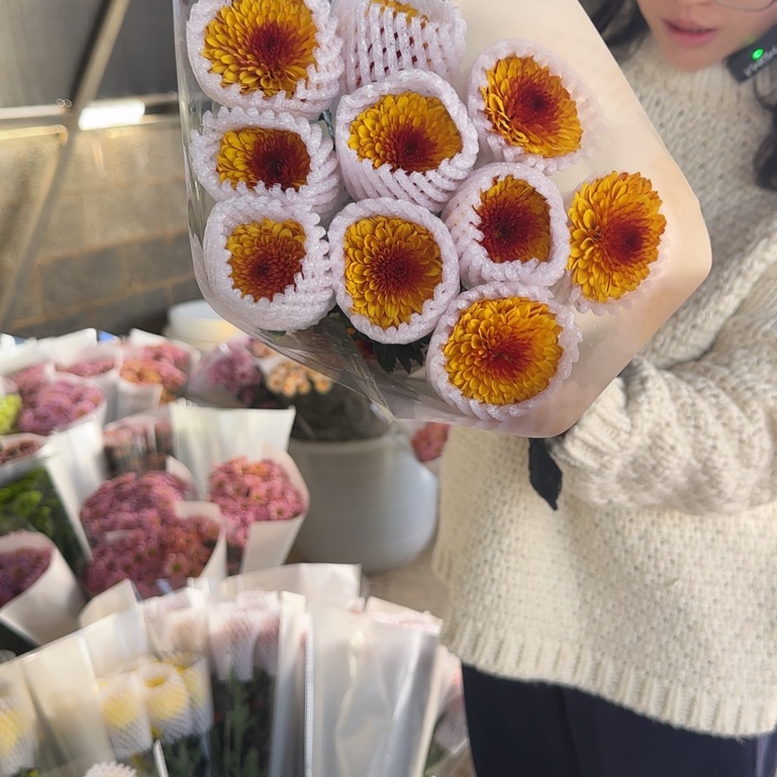 黄布布小菊不包邮