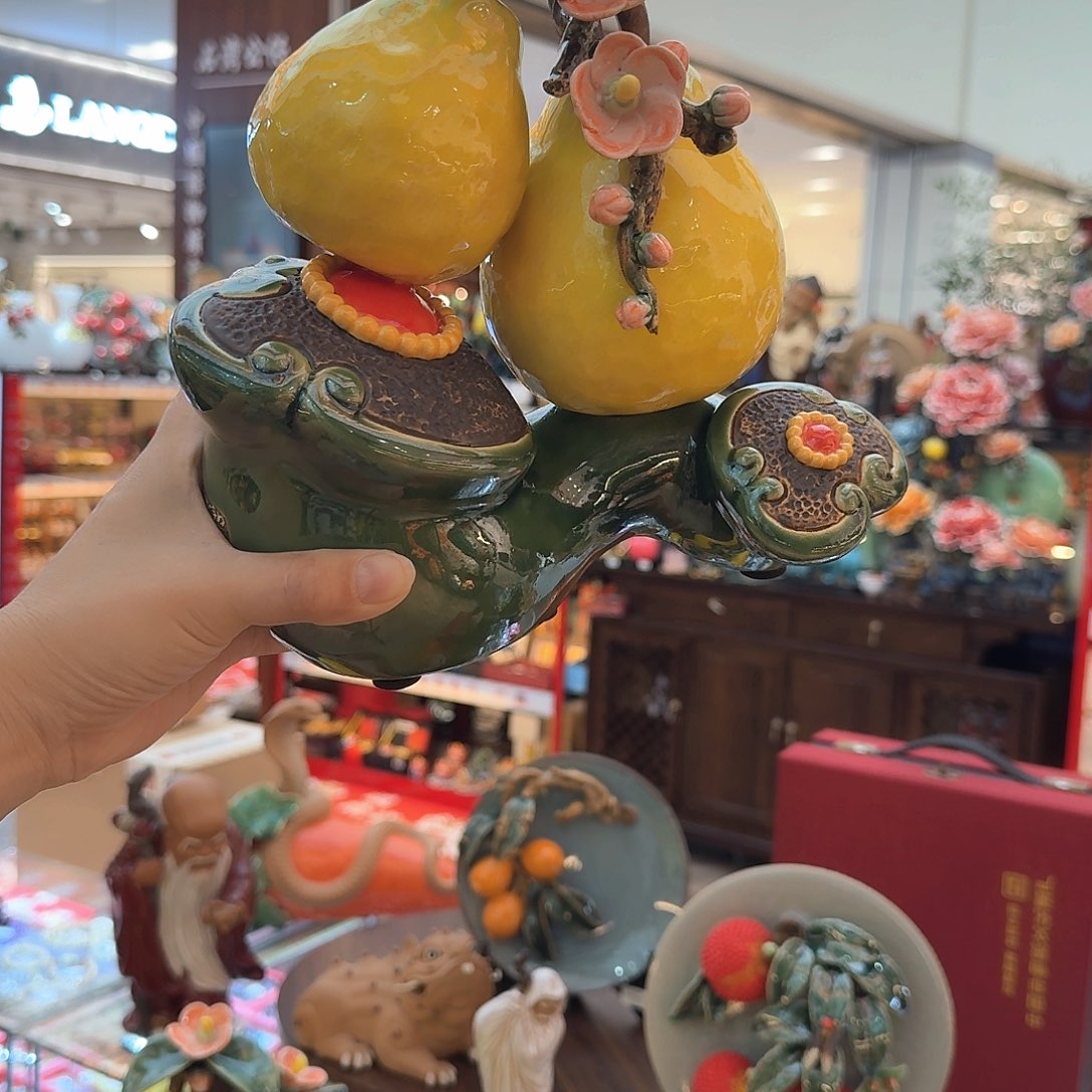 陶瓷福禄如意云来越有