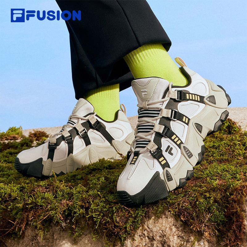 Fila/斐乐秋冬【山脉鞋】情侣款户外机能软弹增高老爹鞋T12W431610